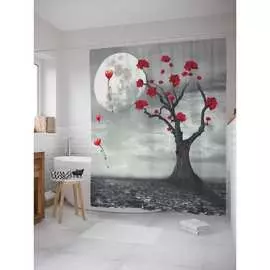 Шторка-занавеска для ванной JOYARTY