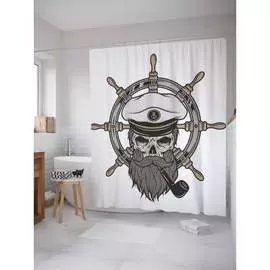 Шторка-занавеска для ванной JOYARTY