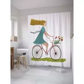 Шторка-занавеска для ванной JOYARTY