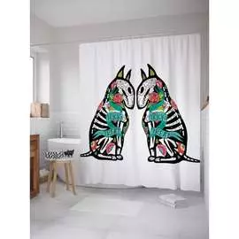 Шторка-занавеска для ванной JOYARTY