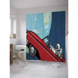 Шторка-занавеска для ванной JOYARTY