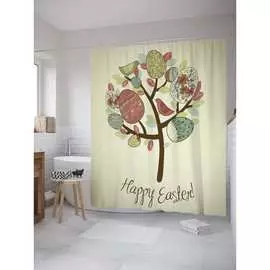 Шторка-занавеска для ванной JOYARTY