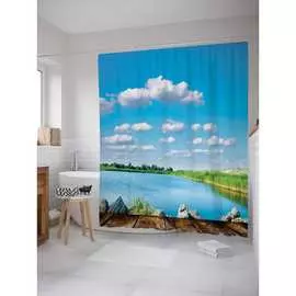 Шторка-занавеска для ванной JOYARTY