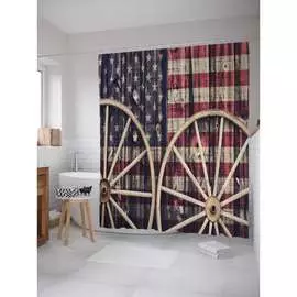 Шторка-занавеска для ванной JOYARTY