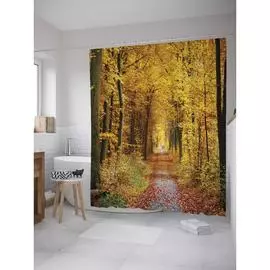 Шторка-занавеска для ванной JOYARTY