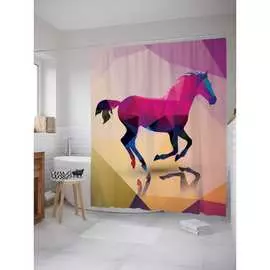 Шторка-занавеска для ванной JOYARTY