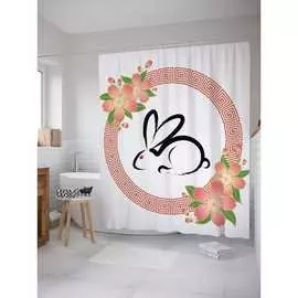 Шторка-занавеска для ванной JOYARTY