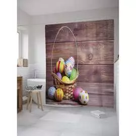 Шторка-занавеска для ванной JOYARTY