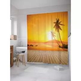 Шторка-занавеска для ванной JOYARTY