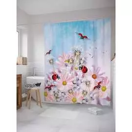 Шторка-занавеска для ванной JOYARTY