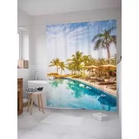 Шторка-занавеска для ванной JOYARTY