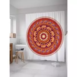 Шторка-занавеска для ванной JOYARTY