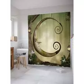 Шторка-занавеска для ванной JOYARTY