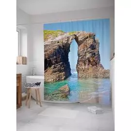 Шторка-занавеска для ванной JOYARTY