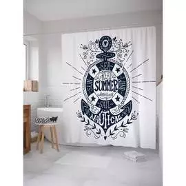 Шторка-занавеска для ванной JOYARTY