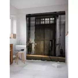 Шторка-занавеска для ванной JOYARTY