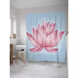 Шторка-занавеска для ванной JOYARTY