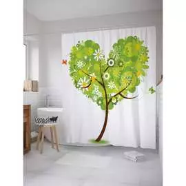 Шторка-занавеска для ванной JOYARTY