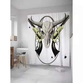 Шторка-занавеска для ванной JOYARTY