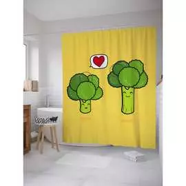 Шторка-занавеска для ванной JOYARTY