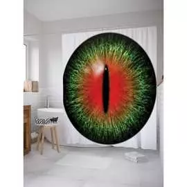 Шторка-занавеска для ванной JOYARTY