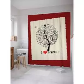 Шторка-занавеска для ванной JOYARTY