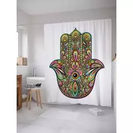 Шторка-занавеска для ванной JOYARTY