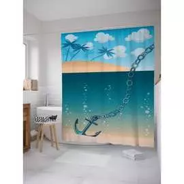 Шторка-занавеска для ванной JOYARTY