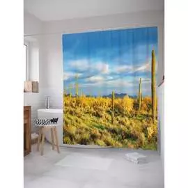 Шторка-занавеска для ванной JOYARTY