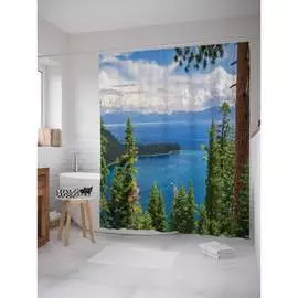 Шторка-занавеска для ванной JOYARTY