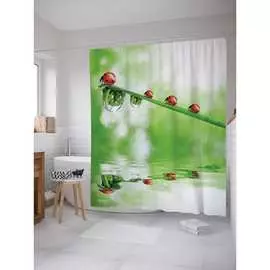 Шторка-занавеска для ванной JOYARTY