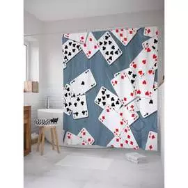 Шторка-занавеска для ванной JOYARTY