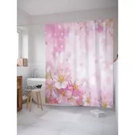 Шторка-занавеска для ванной JOYARTY