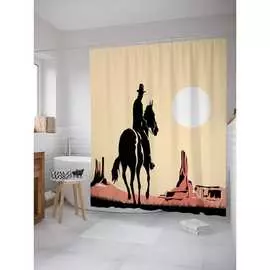 Шторка-занавеска для ванной JOYARTY