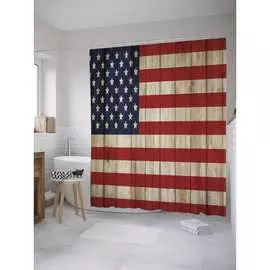 Шторка-занавеска для ванной JOYARTY