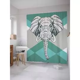 Шторка-занавеска для ванной JOYARTY