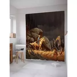 Шторка-занавеска для ванной JOYARTY