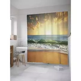 Шторка-занавеска для ванной JOYARTY