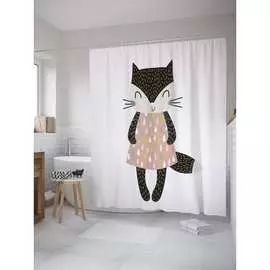 Шторка-занавеска для ванной JOYARTY