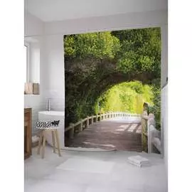 Шторка-занавеска для ванной JOYARTY