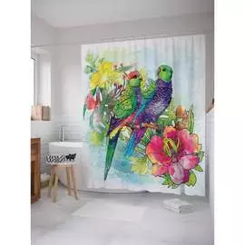 Шторка-занавеска для ванной JOYARTY