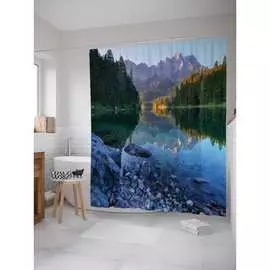 Шторка-занавеска для ванной JOYARTY