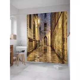 Шторка-занавеска для ванной JOYARTY