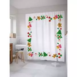 Шторка-занавеска для ванной JOYARTY