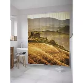 Шторка-занавеска для ванной JOYARTY