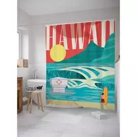 Шторка-занавеска для ванной JOYARTY