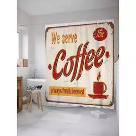 Шторка-занавеска для ванной JOYARTY