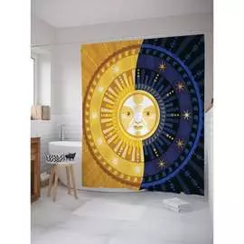 Шторка-занавеска для ванной JOYARTY