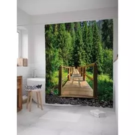 Шторка-занавеска для ванной JOYARTY