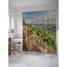 Шторка-занавеска для ванной JOYARTY